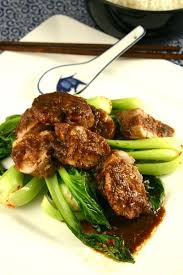 Honey Ginger Soy Glazed Pork Fillet With Pak Choi Cooking Recipes Healthy Pork Fillet Pork Recipes