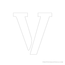 You will need a pdf reader to view these files. Printable 4 Inch Letter Stencils A Z