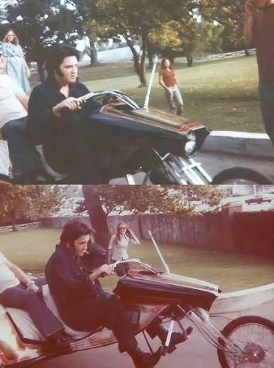 In the final years of his life, Elvis Presley had a particular fondness for  driving a unique vehicle around Graceland, often taking it for a spin  through the garden and even out