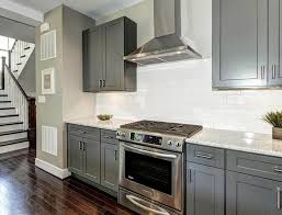 While matching the cabinets to the floor may be a tempting approach, using too much of the same wood overpowers the room. Gray Kitchen Cabinets Design Ideas Beige Kitchen Grey Kitchen Cabinets Dark Grey Kitchen