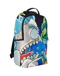 Acompáñanos en la deconstrucción de la sitcom clásica, con un humor crítico e irreverente y con tu backpack rick and morty, adquierela ya!. Sprayground Rick Morty Vs Zeep Backpack In Blue For Men Lyst