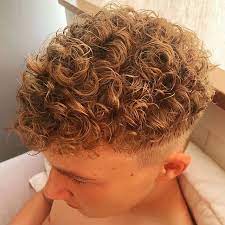 Men S Hair Haircuts Fade Haircuts Short Medium Long Buzzed Side Part Long Top Short Sides Hai Curls For Long Hair Short Permed Hair Permed Hairstyles