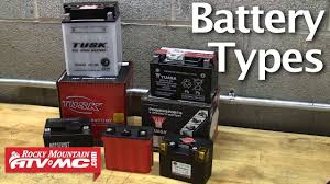 Motorcycle Atv Battery Types Choosing The Right Battery