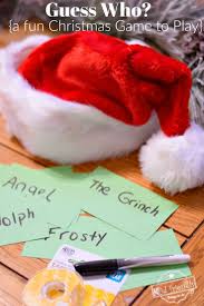 Guess Who A Fun Christmas Game To Play Kid Friendly Things To Do Fun Christmas Games Christmas Games For Kids Christmas Activities For Adults
