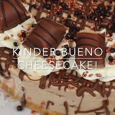 Kinder Bueno Cheesecake Nobakecheesecakefilling In 2020 Chocolate Cheesecake Recipes Kinder Bueno Cheesecake Dessert Recipes