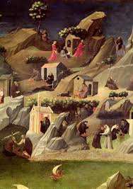 Saint Anthony Abbot Tempted By A Heap Of Gold The Thebaid Fra Angelico Framed Art Prints Unframed Art