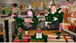 Add up to 5 faces, then select a dance and the app automatically creates your video! Elf Yourself Office Party Kerstwensen Kerst Kerstmis