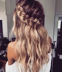 Fishtail Braids Medium Length Hair Waves Easy Hairstyles Hairstyles For Medium Length Hair No Heat Hairstyle Hair Styles Long Hair Styles Hairstyle