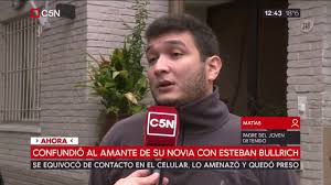 Esteban bullrich reveló que padece de un trastorno nervioso que le dificulta el habla. Confundio Al Amante De Su Novia Con Esteban Bullrich Youtube