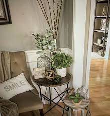 Pin By Belinda Foutz On Farmhouse Decorating Ideas Side Table Decor Farm House Living Room Small Living Room Decor