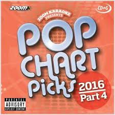 Details About Karaoke Zoom Pop Chart Picks Hits 2016 Pt 4 June 2016 Cdg Cd G Backing Tracks