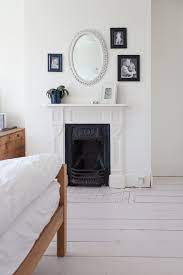 Bonnie Russell S Scandi Style Victorian White Fireplace Home Bedroom Bedroom Fireplace