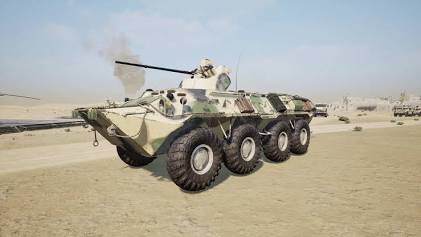 BTR-82A mit 30mm Automatikanone, AI generated