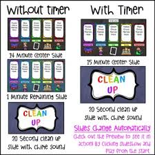 Guided Reading Center Rotation Chart Automatic Powerpoint