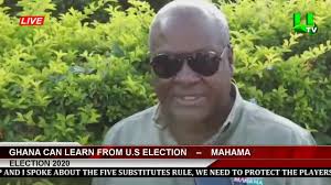 Election 2020 Ghana Can Learn From U S Election Mahama Youtube
