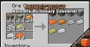 Looking to change the font on your minecraft world? Auto Ore Dictionary Converter Mod 1 16 5 1 12 2 1 7 10 Dlminecraft Download And Guide Into Minecraft Mods