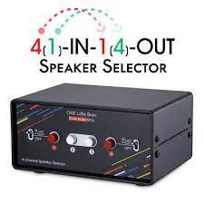 We did not find results for: Douk Audio 4 Channel Speaker Selector Switch Box Stereo Hub Distributor Splitter Ebay
