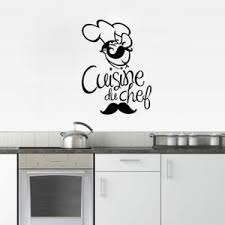 Noir Cuisine Du Chef Design Stickers Muraux Decoration De La Maison 1533 Fond D Ecran Culinary Kitchen Wall Stickers Wall Wall Stickers
