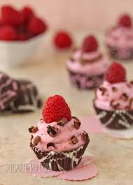 Raspberry Mousse Chocolate Cups Sugarhero Tasses De Chocolat Mousse Framboise Chocolat Framboise