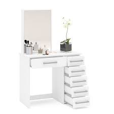 Jocelyne Dressing Vanity With Mirror In 2020 Vanity Vanity Mirror Modern Vanity Table