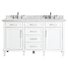 Bathroom vanity cabinets with tops (1334) availability options. Home Decorators Collection Sonoma 60 Inch W X 22 Inch D Double Bath Vanity In White With C The Home Depot Canada