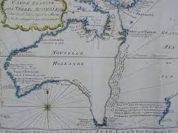 First Map Of Australia Maps
