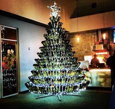 Yes, the wine christmas tree is now officially a thing. Wine Bottle Christmas Trees Are A Thing And They Re Breathtaking Hellogiggles