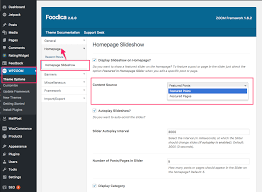 I could simply create a new post then copy and paste the content from a page to the post.however, i want to convert the wordpress page into . Foodica Configure Homepage Slider Documentation Wpzoom