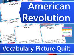 Learn about the armies & navies, leaders, facts and records! 40 American Revolutionary War Vocabulary Word Wall Picture Cards Each Card Has A Vocabulary Word Or Historic P Vocabulary Word Walls Word Wall Cards Word Wall