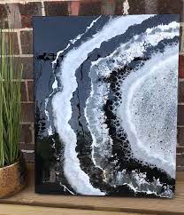 Pin On Resin Geode Paintings