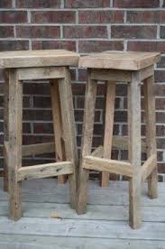 Bring out your rustic furniture with the variety of pieces offered in our bar stools collection. Oak Rustic Bar Stools Ideas On Foter Barn Wood Projects Rustic Bar Stools Wood Bar Stools