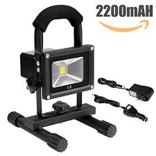 Our floodlights are engineered to withstand constant vibration, moisture and corrosion, making them the ideal choice for mine sites, ports, shipyards and industrial facilities or marine environments. Le 10w Rechargeable Portable Led Work Light 60w Halogen Bulb Equivalent 700lm Adapter And Car Charger Included Waterproof Outdoor Floodlight Bulbs Fit Portable Led Portable Led Lights Led Work Light