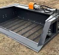 72" WOLVERINE VIBRATING SOIL SCREENING BUCKET FOR SKID STEER