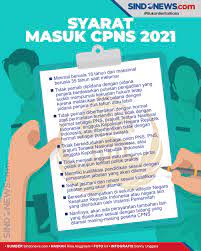 Dikutip dari sscn.bkn.go.id, berikut ini hal yang dibutuhkan atau dokumen persyaratan cpns. Sindografis Intip Yuk 9 Syarat Dan Dokumen Penerimaan Cpns 2021