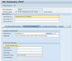 Allerdings erhalte ich beim testen der verbindung eine fehlermeldung: How To Sap Idoc Uber Http Versenden