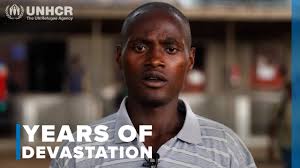 He fled violence in eastern DRC last year