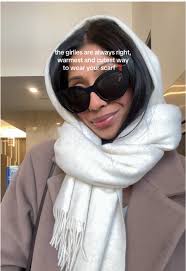 Aritzia Wool Twist Fringe Scarf