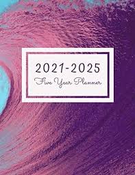 Five Year Planner 2021 2025 Monthly Planner And Calendar 5 Year Planner And Monthly Calendar With Beach Cover Ag In 2020 Yearly Planner Monthly Planner Planner