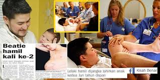 So, tak pelik lah kanz? 14 Foto Pelik Tapi Benar Inilah Lelaki Pertama Di Dunia Yang Berjaya Lahirkan Bayi Secara Normal Gelak Hati