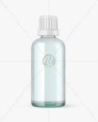 Download Clear Glass Bottle Mockup In Bottle Mockups On Yellow Images Object Mockups PSD Mockup Templates
