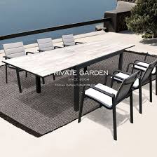 Patio dining sets 6 seater. China Marble Dining Tables 6 Seater Furniture Outdoor Patio Modern Stretch Dining Table Sets China Dining Table Set Outdoor Table Made In China Com