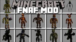 They are now even taller, more realistic and look awesome! Minecraft Five Nights At Freddy S Mod Kill Scary Monsters And Survive Minecraft Youtube