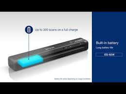 4.33 x 11.57 x 8.58 inches. Epson Workforce Es 50 E 60w Scanner Portatili Ultracompatti Youtube