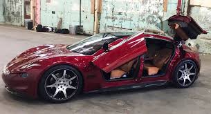 Image result for Napa Red 2020 Fisker