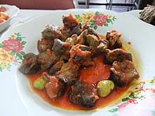 Lele goreng ala rumah makan padang. Sambal Wikipedia