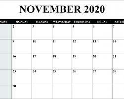 2020 calendar create in excel. Free Download November 2020 Calendar Pdf Word Excel Printable Template 2550x1800 For Your Desktop Mobile Tablet Explore 39 November 2020 Calendar Wallpapers November 2020 Calendar Wallpapers November 2019 Calendar Wallpapers Calendar 2020