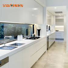 Cuisine moderne aluminium le bois chez vous. Chine 2018 Laque Haute Brillance 2 Armoires De Cuisine Moderne Du Ccp Acheter Armoire De Cuisine Sur Fr Made In China Com