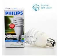 Bóng đèn Xoắn Compact Philips Tornado 24W