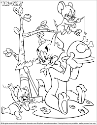 Search through 52634 colorings, dot to dots, tutorials and silhouettes. Tom And Jerry Printable Coloring Page Coloring Library