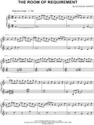 The Room Of Requirement From Harry Potter And The Order Of The Phoenix Sheet Music Piano Solo In C Major Download Print Sheet Music Harry Potter Music Piano Sheet Music